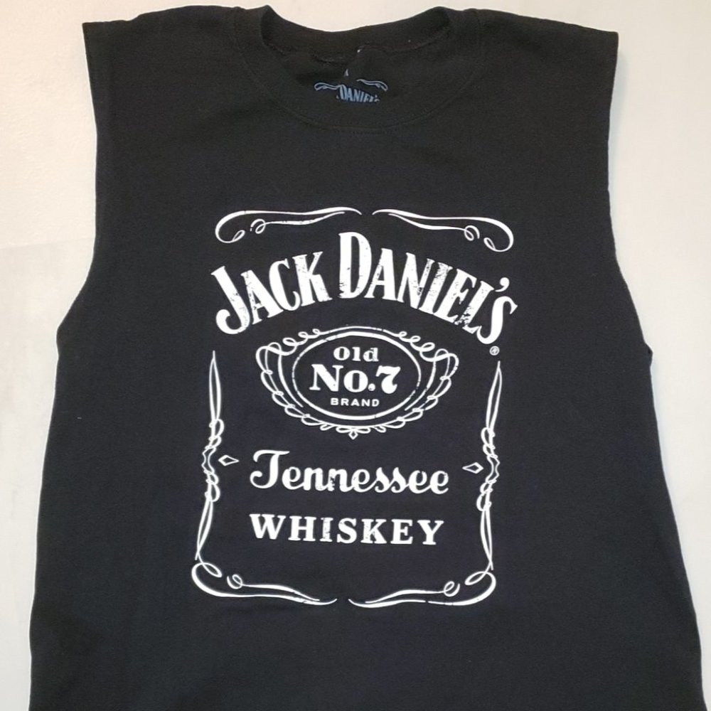 Medium Jack Daniel's Tennessee Whiskey Muscle Tank Black